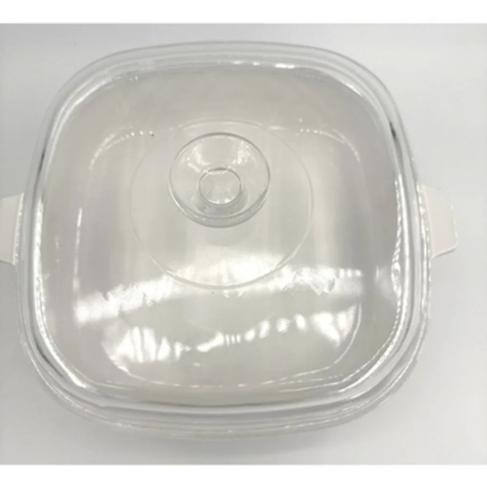 Corning Ware Microwave‎ Browning Dish MW-16 With Pyrex Lid A-12-C Sears 8467320